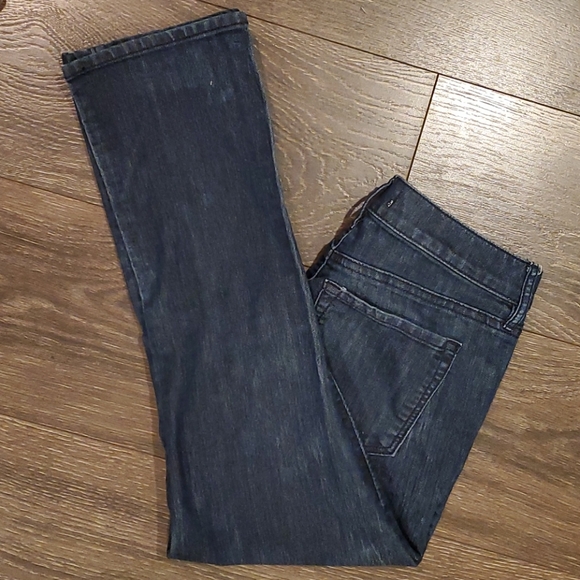 ANN TAYLOR LOFT MODERN KICK CROP JEANS, 2P (26P) C0077 - Picture 4 of 4
